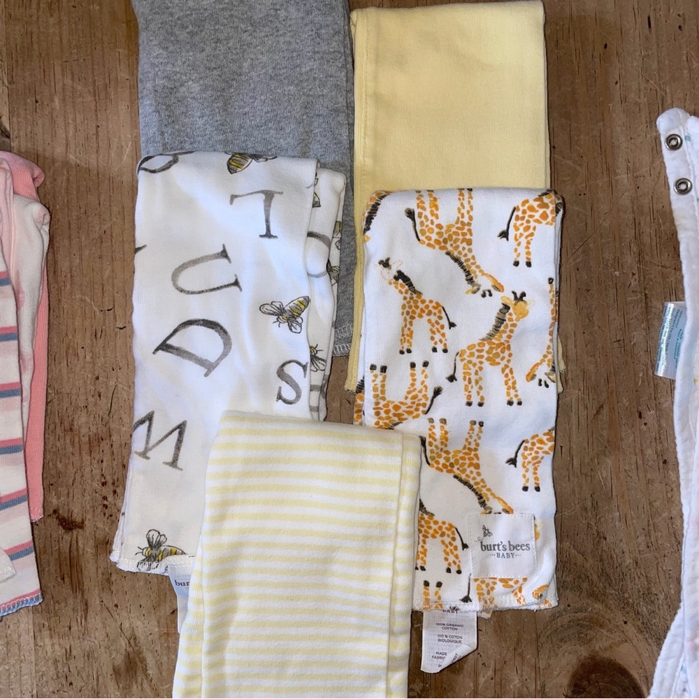 Burt's Bees Baby burp clothes (10 pieces) - Picture 3 of 3
